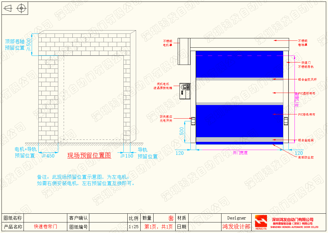 物流通道快速门 物流通道快速门