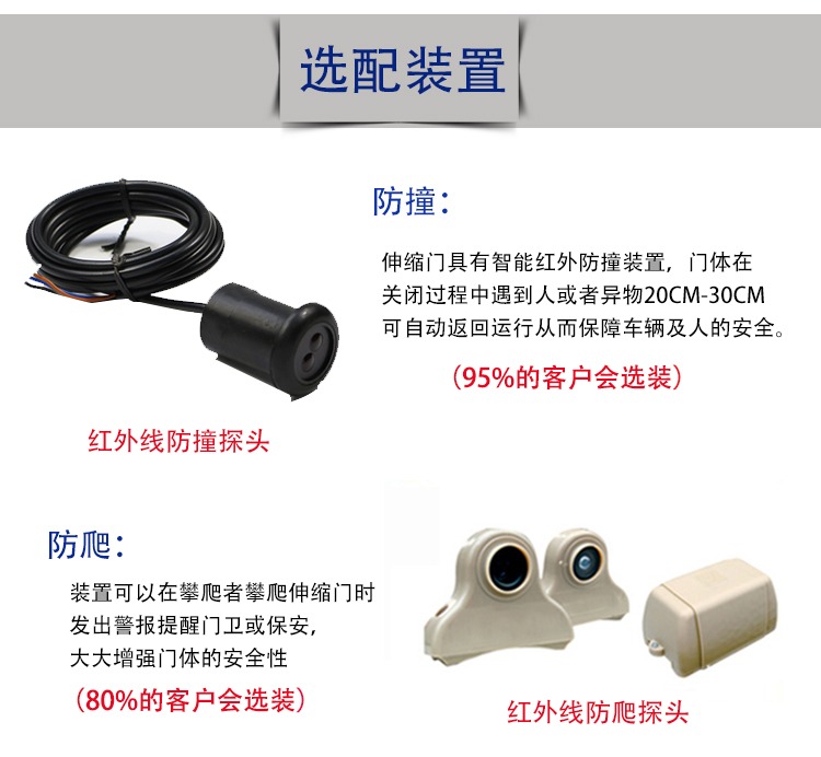 不锈钢伸缩门配件 不锈钢伸缩门配件