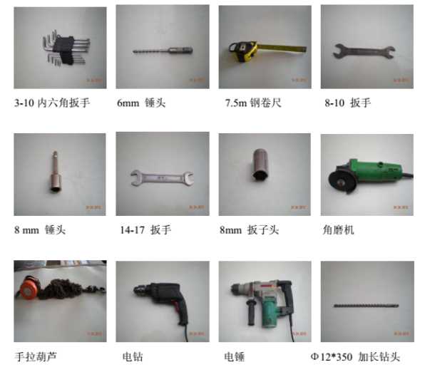 快速门安装工具图