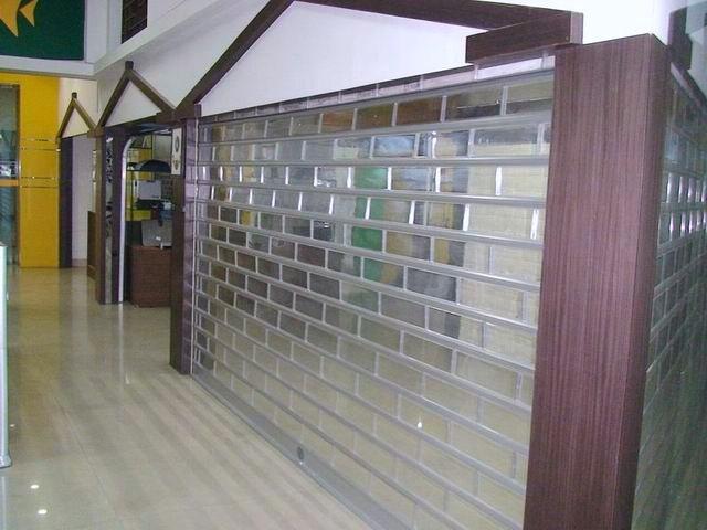 亚克力板水晶卷帘门 亚克力板水晶卷帘门