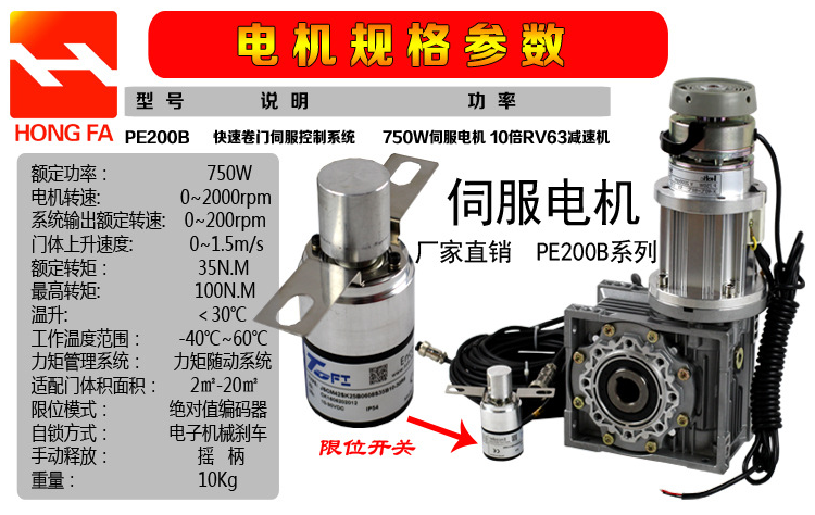 High Speed Door Motor High Speed Door Motor