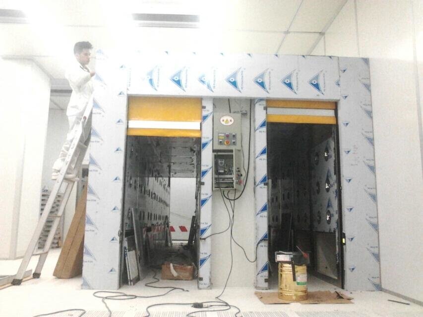 风淋室快速门安装
