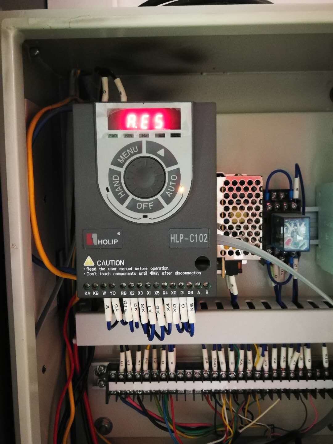 海利普变频器控制面板图片 海利普变频器控制面板图片