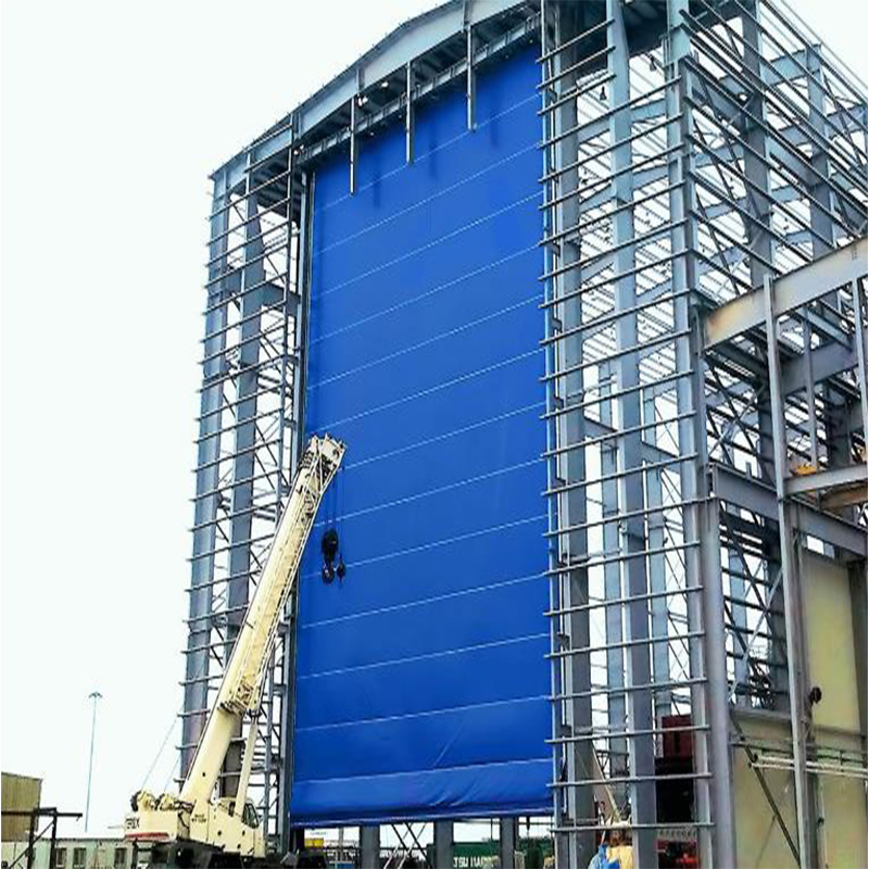 机库门施工图片 机库门施工图片