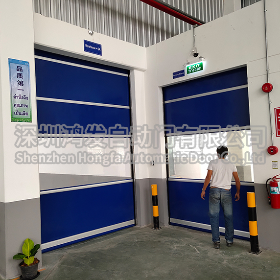 泰国五金工厂快速门工程