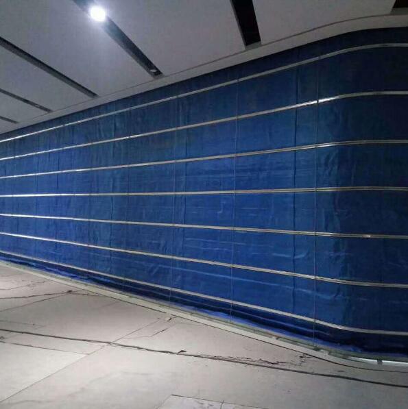 双轨双帘无机布特级防 双轨双帘无机布特级防