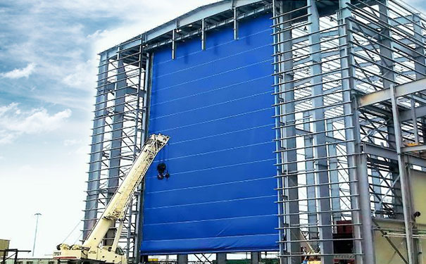 机库柔性大门堆积门 机库柔性大门堆积门