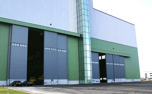 机库柔性大门堆积门 机库柔性大门堆积门