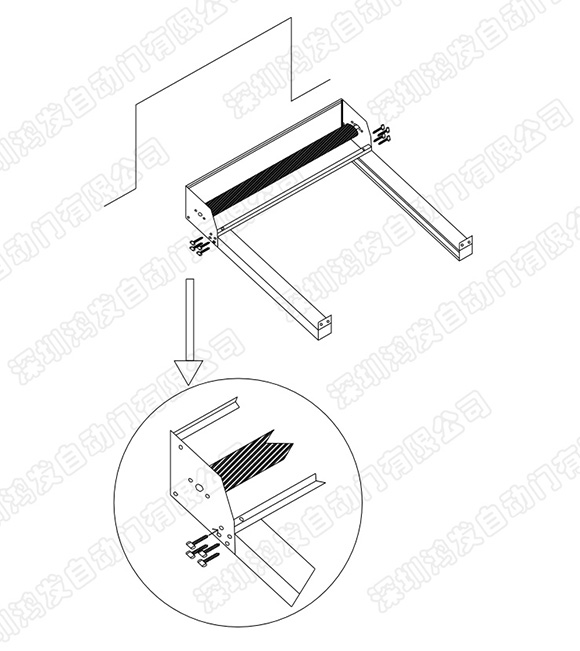 快速门安装流程图文 快速门安装流程图文