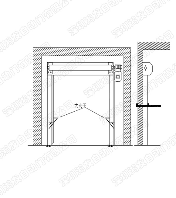快速门安装流程图 快速门安装流程图