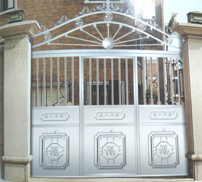 铝合金别墅电动大门 铝合金别墅电动大门